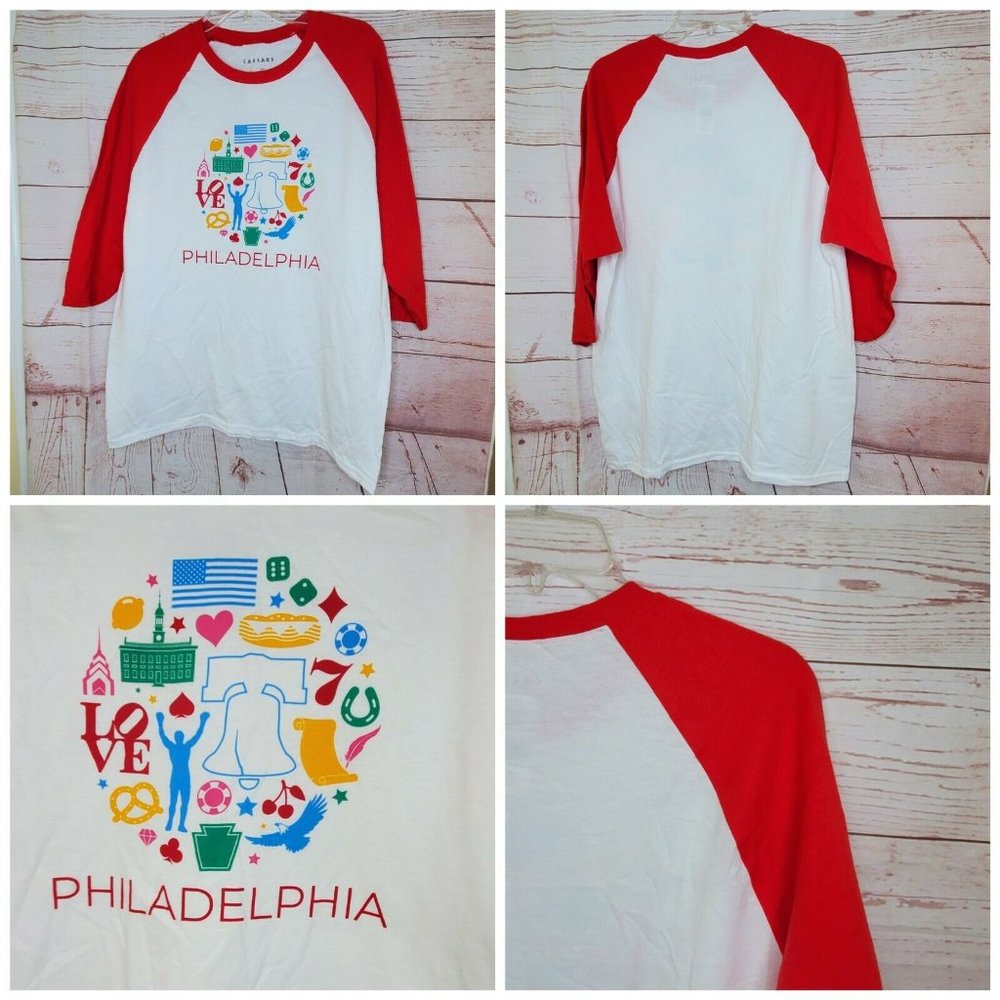 Unisex Caesar Philly Iconograph Raglan Shirt